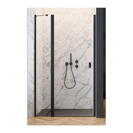 Drzwi Prysznicowe Nes DWJ II Czarne 110 Lewe 10036110-54-01L Radaway