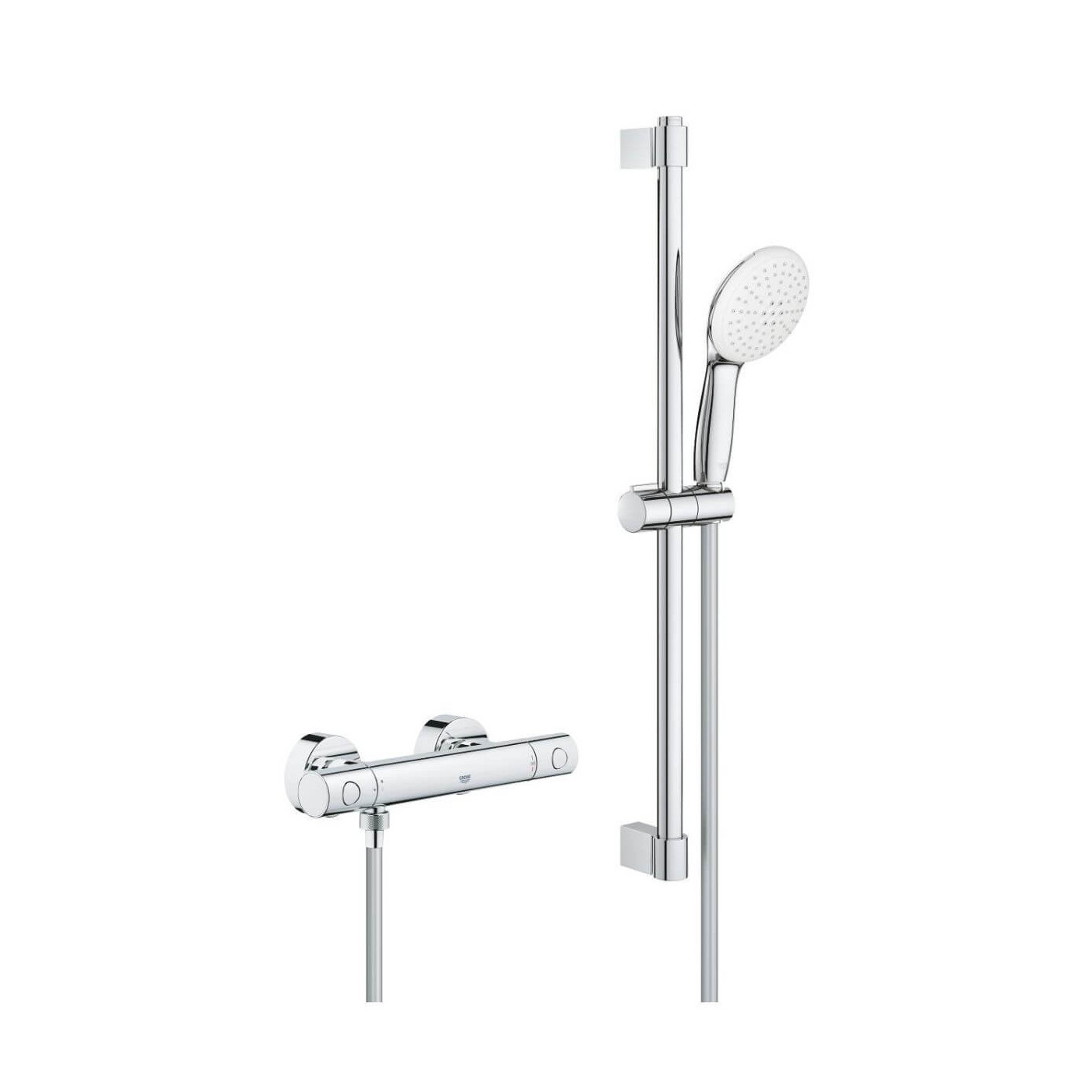 Bateria Prysznicowa Grohtherm 800 Chrom 34768001 Grohe