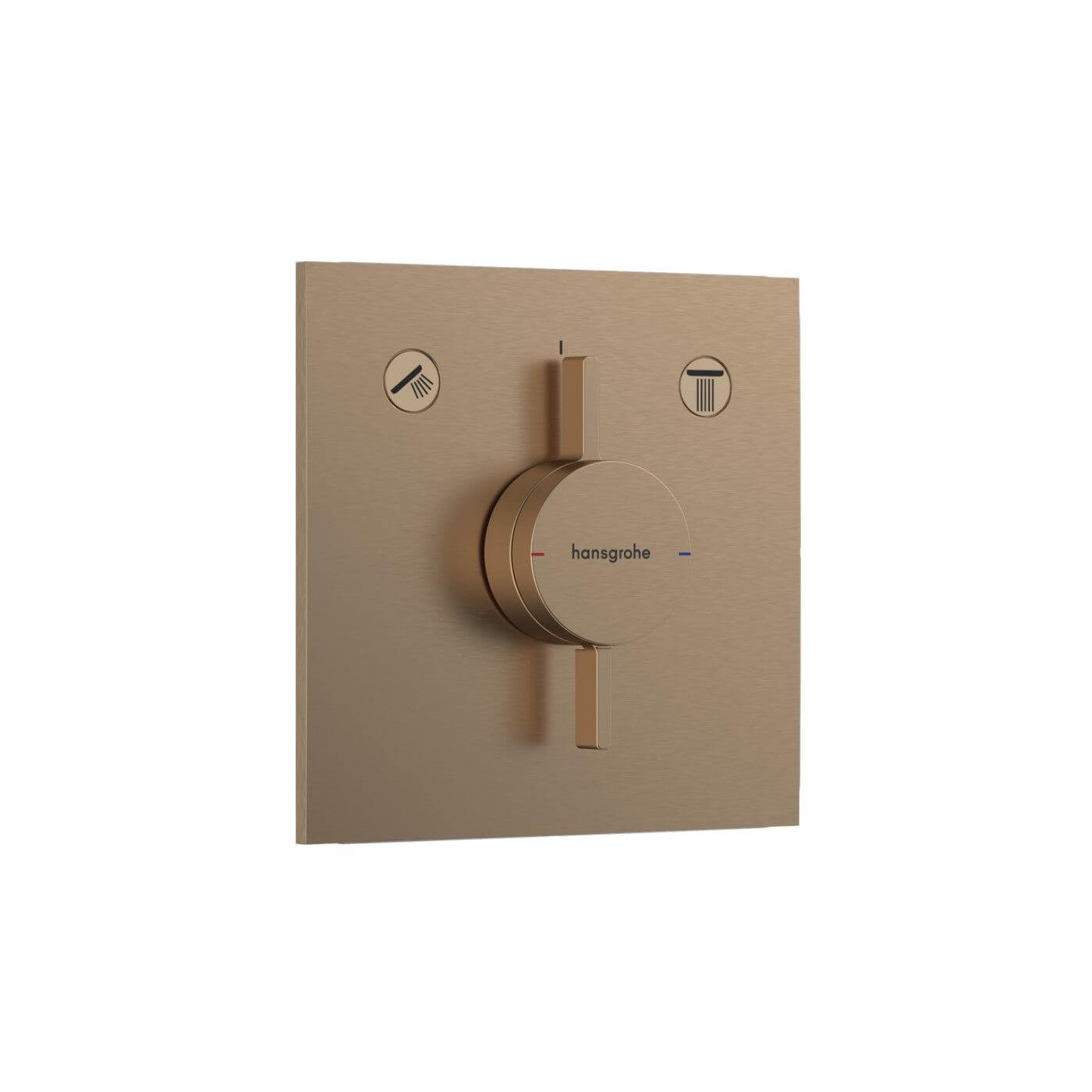 Bateria Prysznicowa Duoturn E Brąz Szczotkowany 75417140 Hansgrohe
