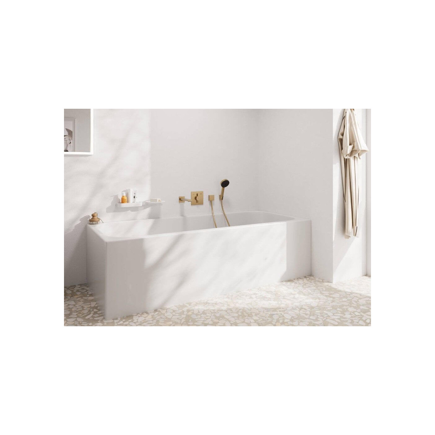 Bateria Prysznicowa Duoturn E Brąz Szczotkowany 75417140 Hansgrohe