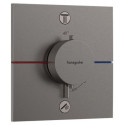 Bateria Prysznicowa Showerselect Comfort E Czarny Chrom Szczotkowany 15572340 Hansgrohe