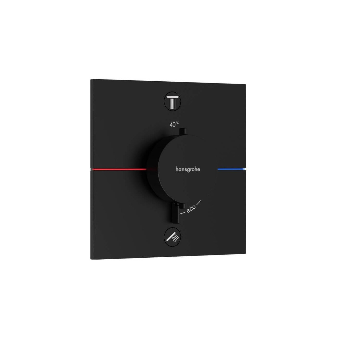 Bateria Prysznicowa Showerselect Comfort E Czarny Mat 15572670 Hansgrohe