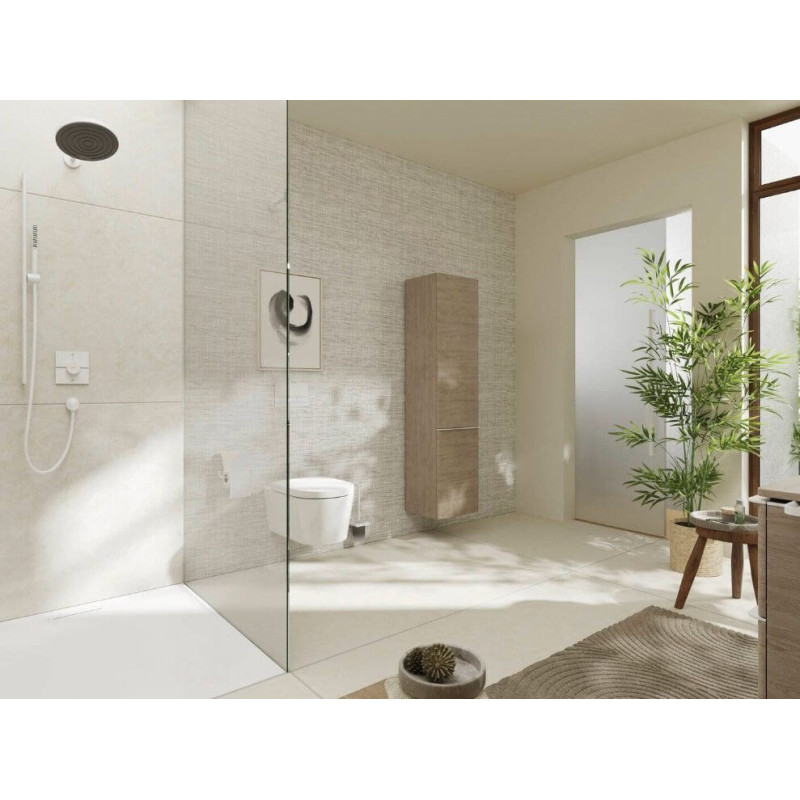 Bateria Prysznicowa Showerselect Comfort E Biały Mat 15572700 Hansgrohe