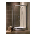 Kabina Symetryczna Premium Plus Szkło Grafitowe 1900 A 80x80 30413-01-05N Radaway