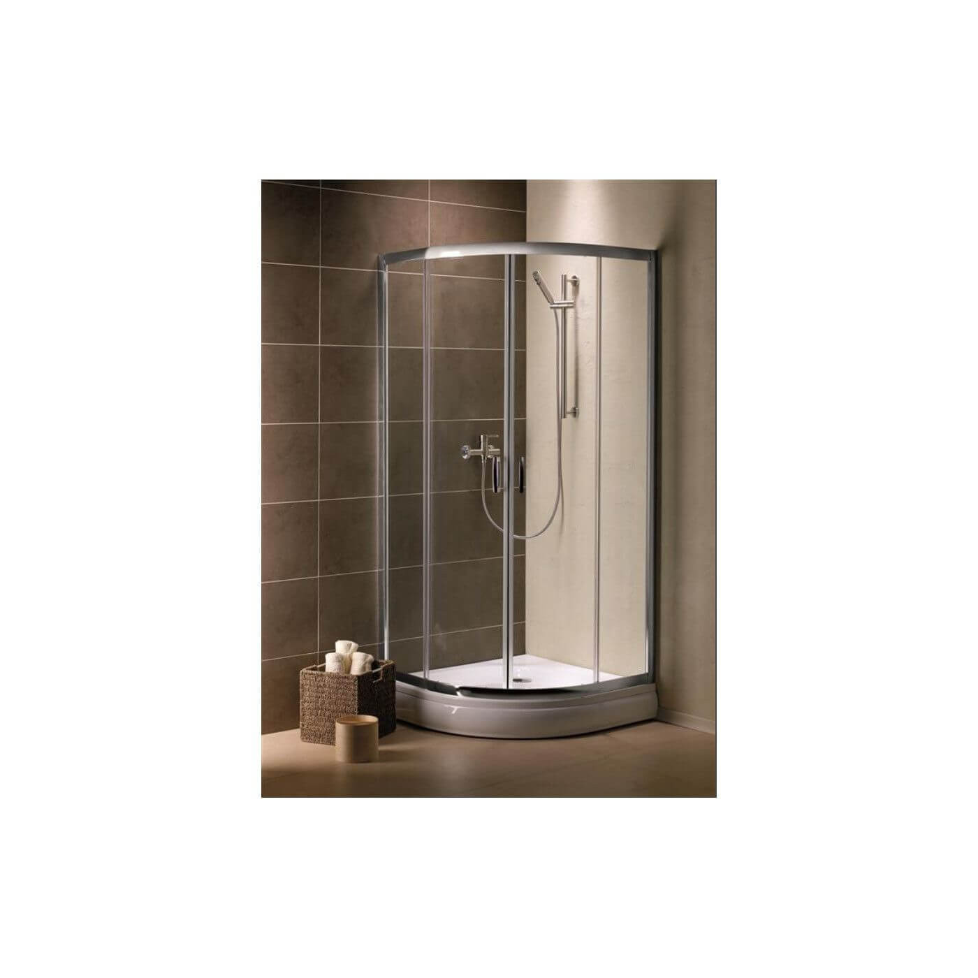 Kabina Symetryczna Premium Plus Szkło Brązowe 1900 A 90x90 30403-01-08N Radaway