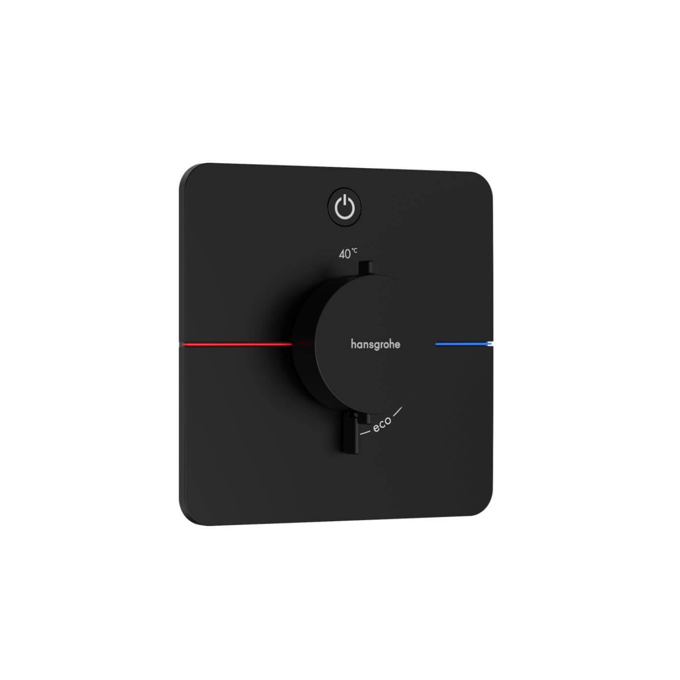 Bateria Prysznicowa Showerselect Comfort Q Czarny Mat 15581670 Hansgrohe