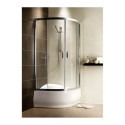 Kabina Symetryczna Premium Plus Szkło Grafitowe 1700 A 90x90 30401-01-05N Radaway