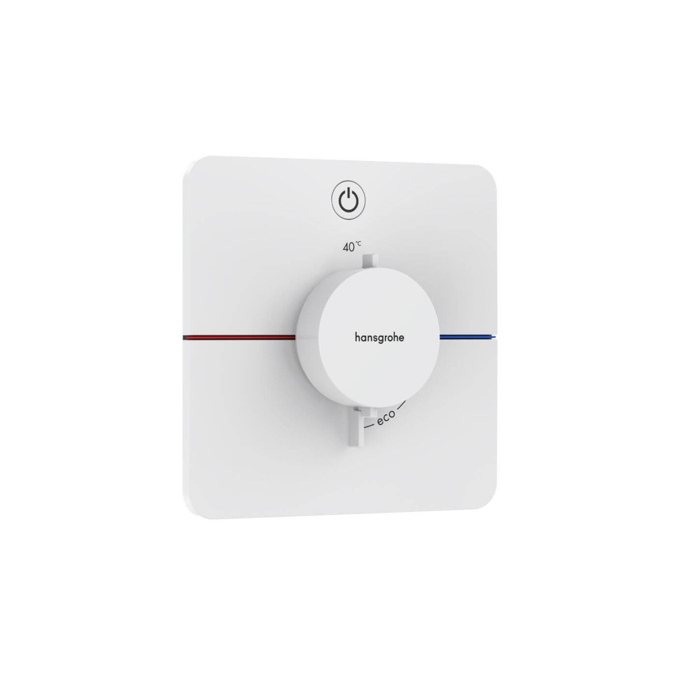 Bateria Prysznicowa Showerselect Comfort Q Biały Mat 15581700 Hansgrohe