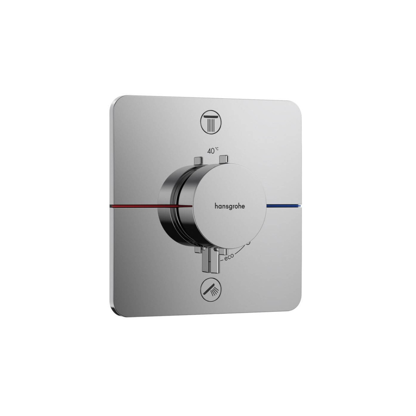 Bateria Prysznicowa Showerselect Comfort Q Chrom 15583000 Hansgrohe