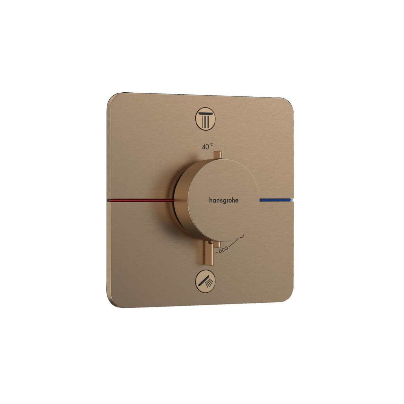 Bateria Prysznicowa Showerselect Comfort Q Brąz Szczotkowany 15583140 Hansgrohe