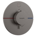 Bateria Prysznicowa Showerselect Comfort S Czarny Chrom Szczotkowany 15553340 Hansgrohe