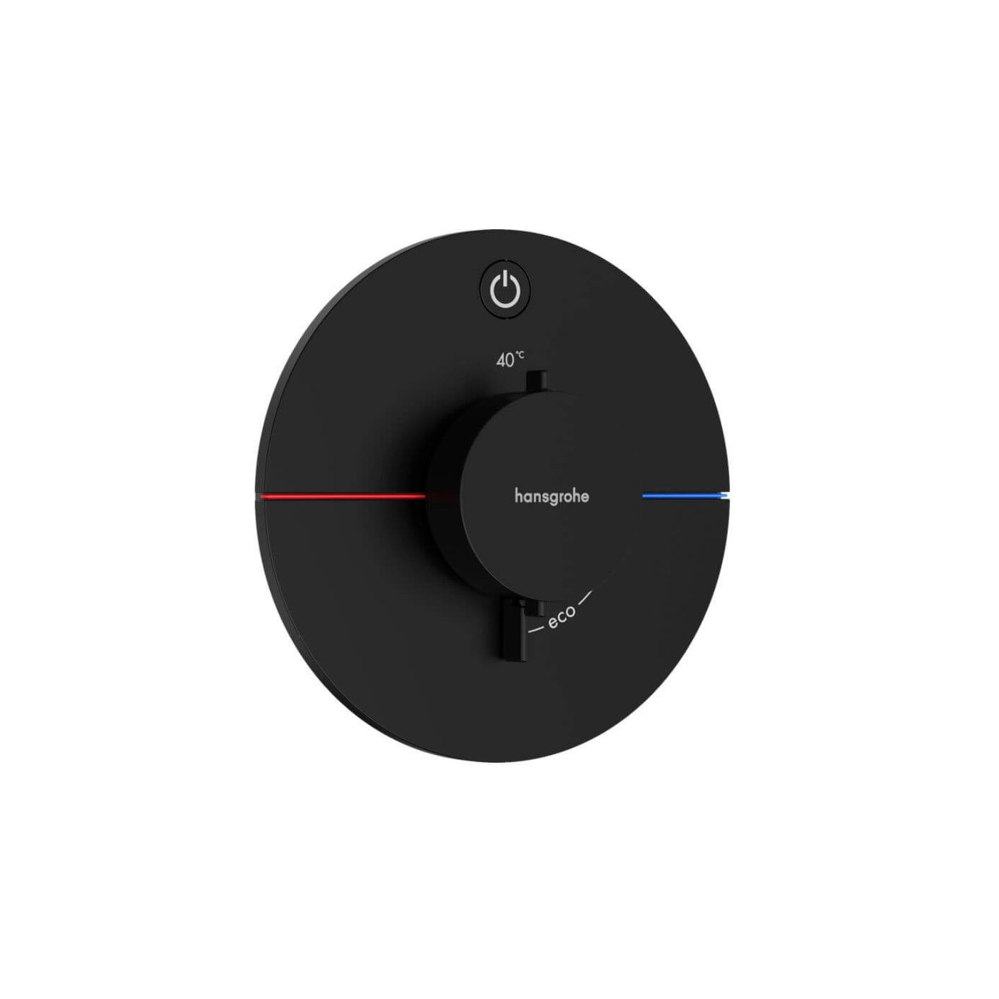 Bateria Prysznicowa Showerselect Comfort S Czarny Mat 15553670 Hansgrohe