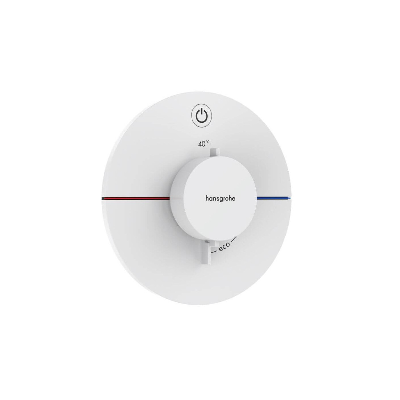 Bateria Prysznicowa Showerselect Comfort S Biały Mat 15553700 Hansgrohe