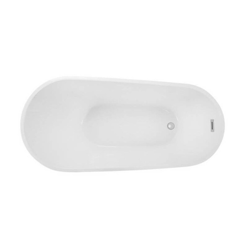 Maskownica Syfonu Z Przelewem Melody Biały ZM-WW-BI Besco