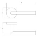 Uchwyt Na Papier Modern Project Mp60510Cr Chrom Omnires