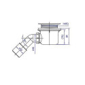 Syfon Livada Siwl 90mm Sanswiss