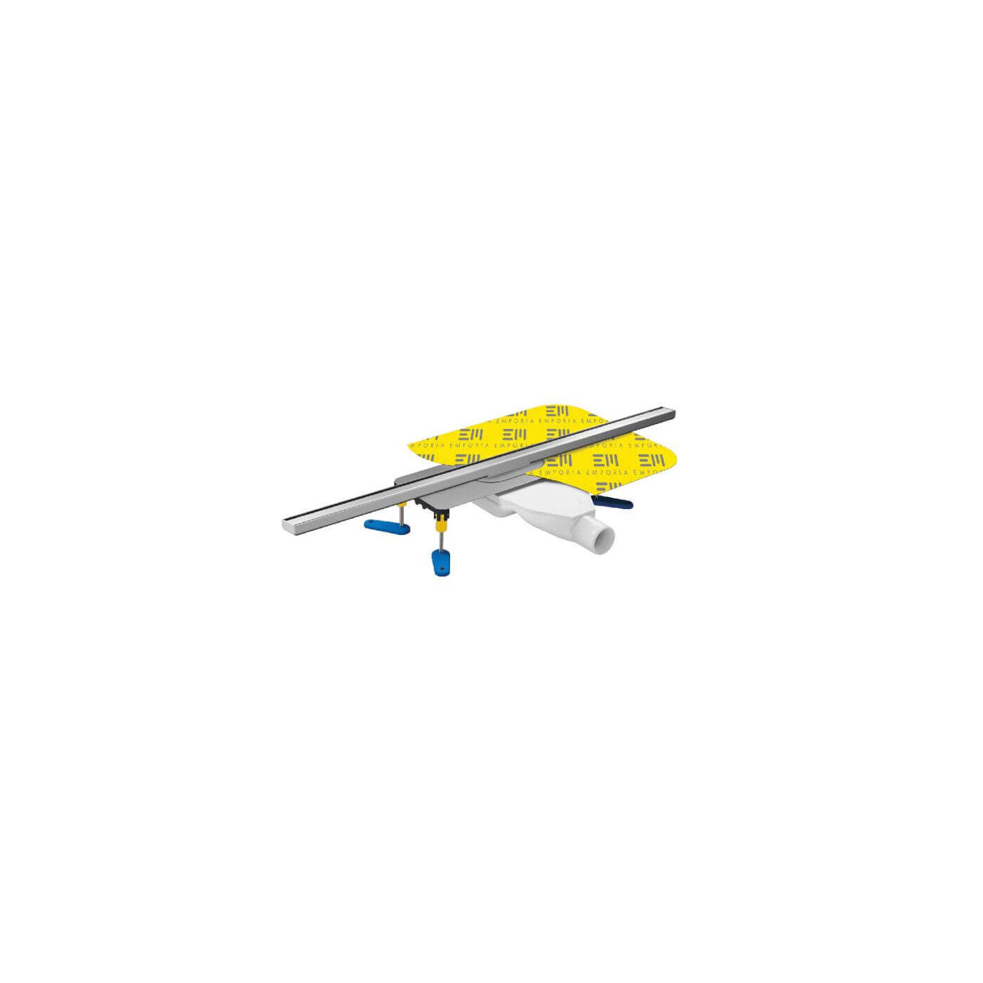 Odpływ Liniowy Slim 90 cm Srebrny Poler 522.0510.01.090 Emporia