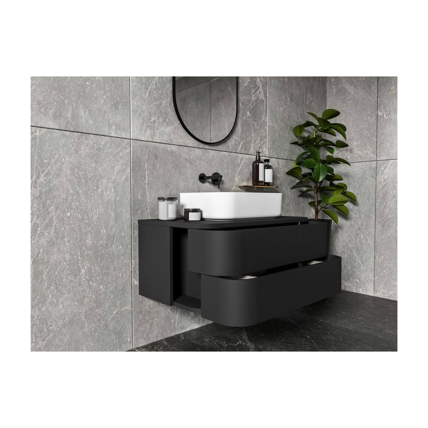Szafka Joy Czarny Mat Joy003 Emporia