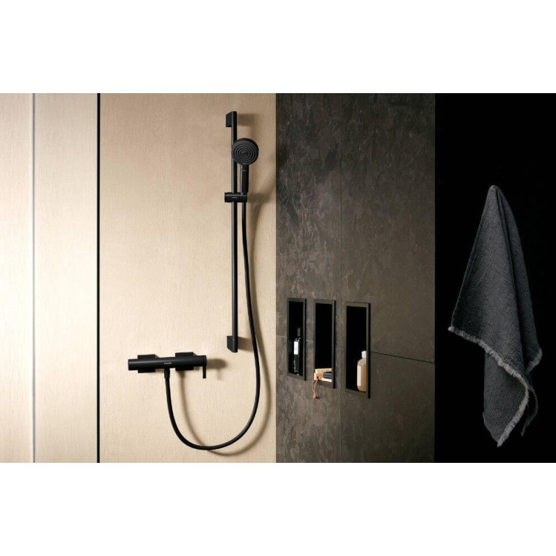 Bateria Prysznicowa Tecturis E Czarny Mat 73620670 Hansgrohe