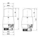 Zestaw Termostatyczny Zintegrowany Twins All In One Prawy Chrom ATSGS0202CFK/P(PEX) Varioterm
