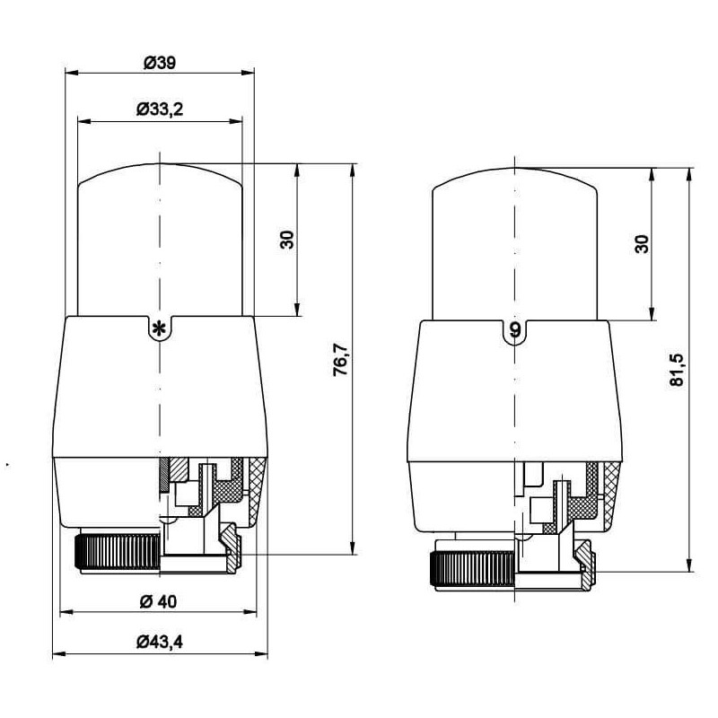 Zestaw Termostatyczny Zintegrowany Unico All In One Lewy Chrom AUGS0202CFK/L(PEX) Varioterm