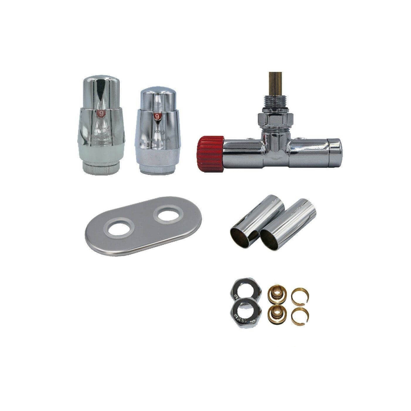 Zestaw Termostatyczny Zintegrowany Unico All In One Prawy Chrom AUGS0202CFK/P(PEX) Varioterm