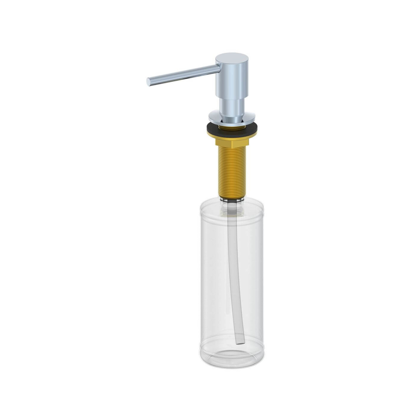 Dozownik Na Płyn Chrom 500ml 040175CHR Emporia