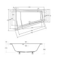 Wanna Do Zabudowy Alvi Duo BS-WAID-170-L 170x125 Emporia