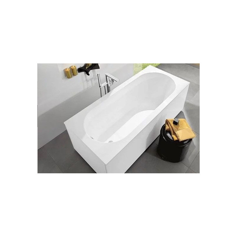 Wanna Prostokątna Oberon 160x75 Weiss Alpin UBQ160OBE2V-01 Villeroy&Boch