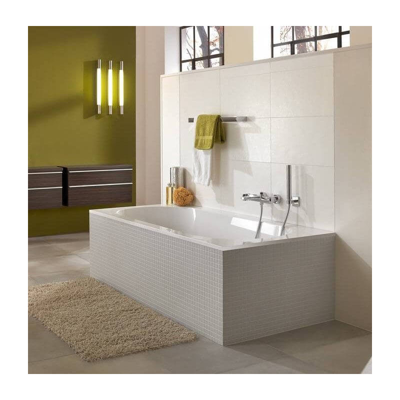 Wanna Prostokątna Oberon 190x90 Weiss Alpin UBQ199OBE2V-01 Villeroy&Boch