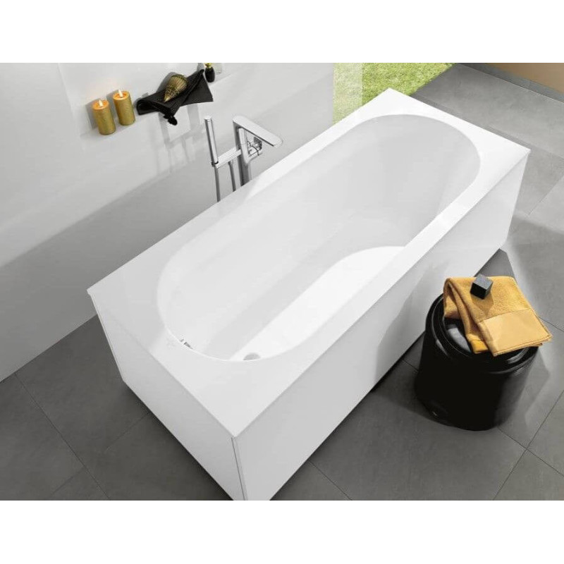 Wanna Prostokątna Oberon 190x90 Weiss Alpin UBQ199OBE2V-01 Villeroy&Boch