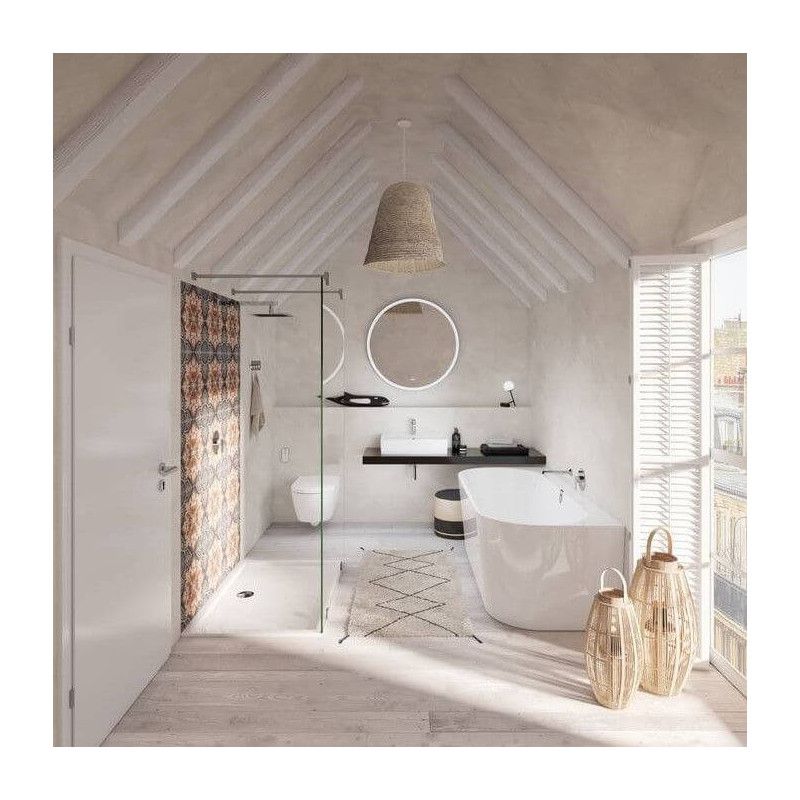 Wanna Przyścienna Oberon 2.0 180x80 Weiss Alpin UBQ180OBR9CD00V-01 Villeroy&Boch