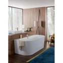 Wanna Przyścienna Oberon 2.0 180x80 Weiss Alpin UBQ180OBR9CD00V-01 Villeroy&Boch