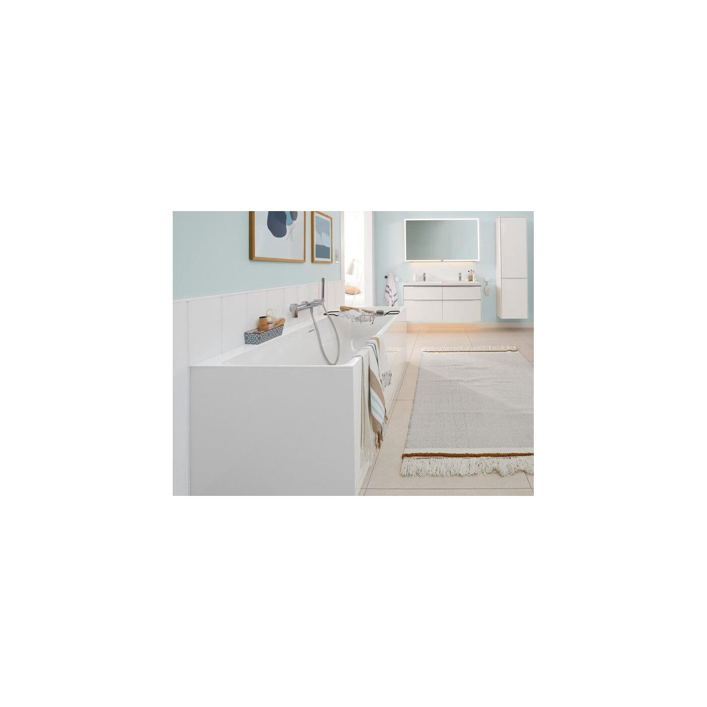 Wanna Prostokątna Subway 3.0 170x75 Weiss Alpin UBQ170SBW2DV-01 Villeroy&Boch