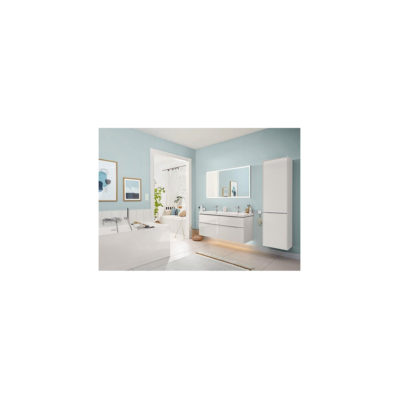 Wanna Prostokątna Subway 3.0 170x75 Weiss Alpin UBQ170SBW2DV-01 Villeroy&Boch