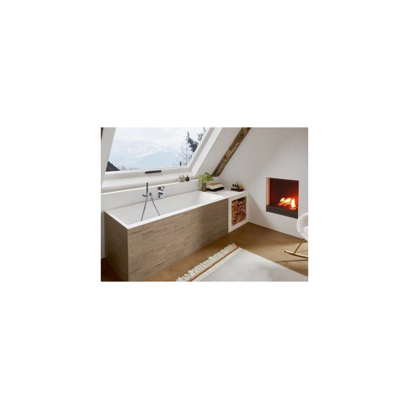Wanna Prostokątna Subway 3.0 170x75 Weiss Alpin UBQ170SBW2TDV-01 Villeroy&Boch