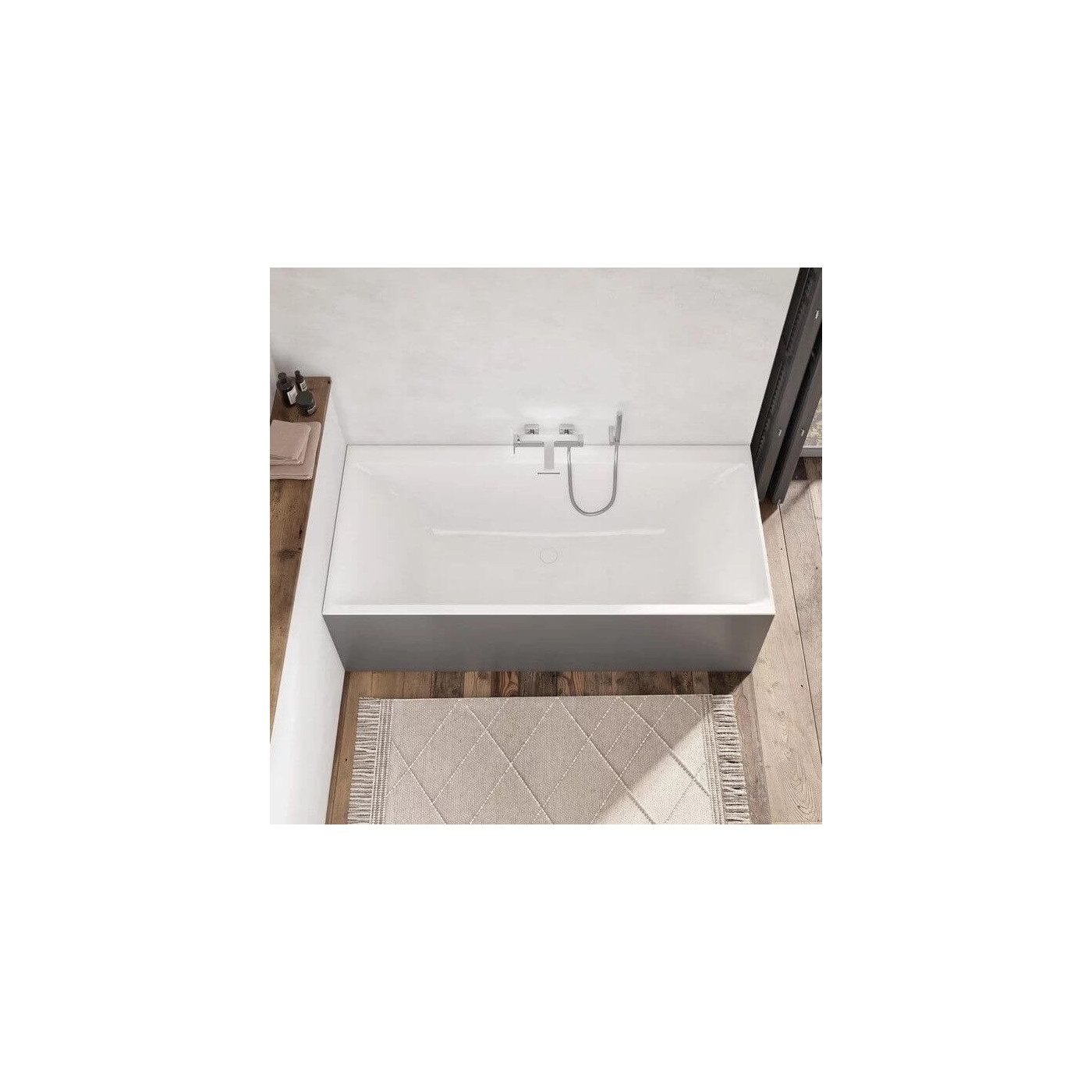 Wanna Prostokątna Subway 3.0 180x80 Weiss Alpin UBQ180SBW2DV-01 Villeroy&Boch