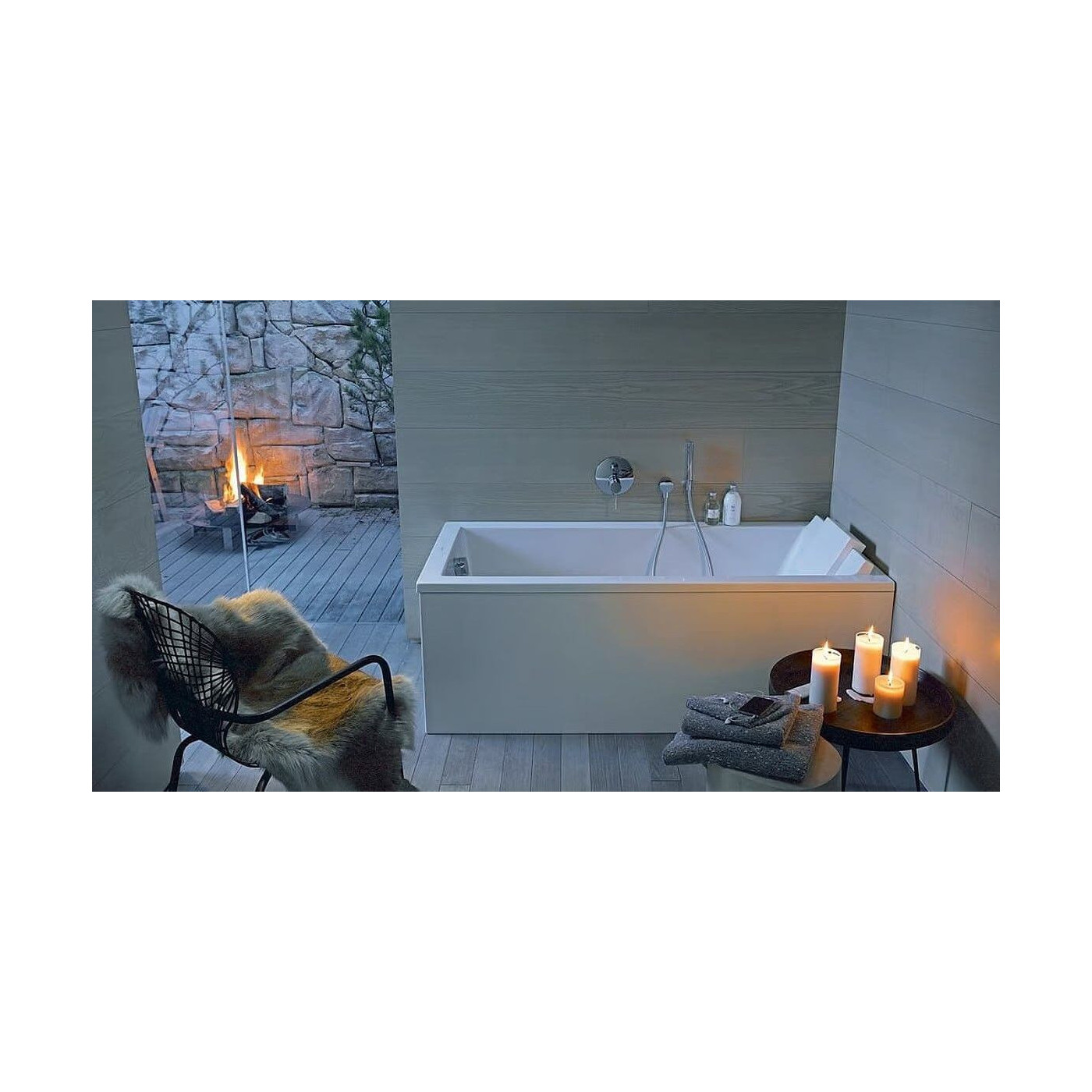 Wanna Prostokątna Starck 180x80 700338000000000 Duravit