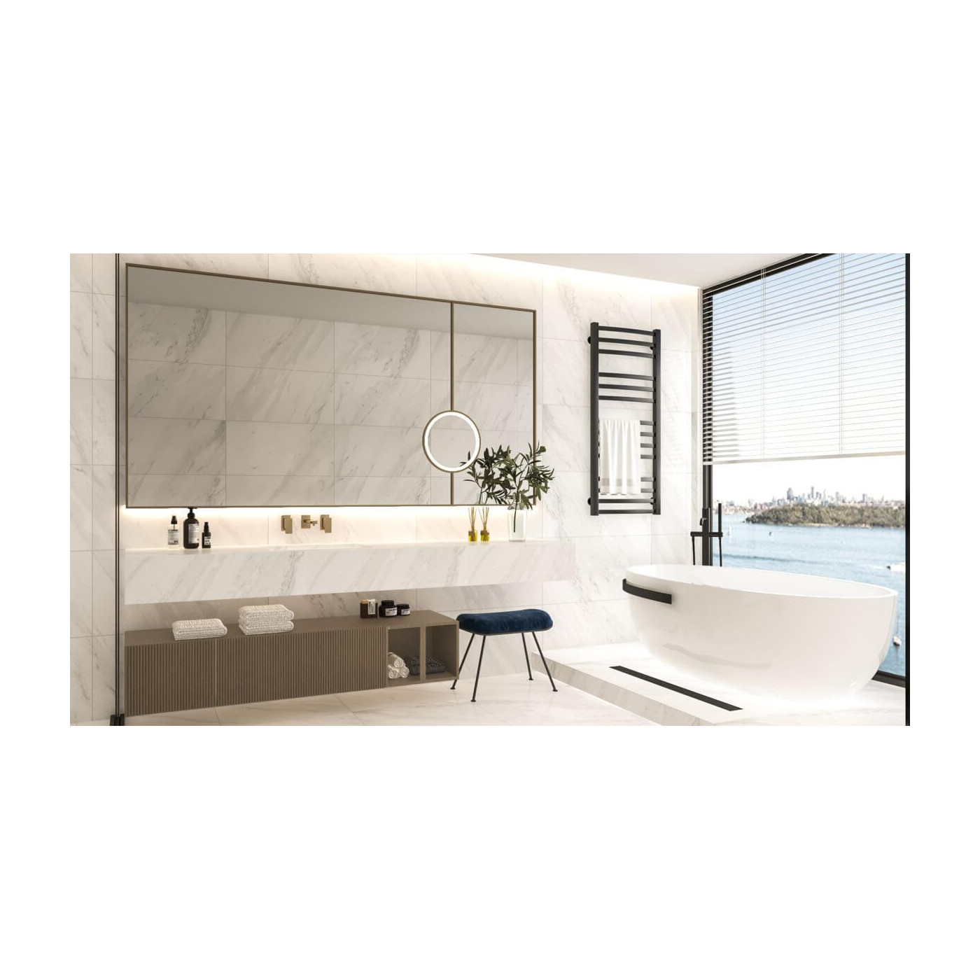Odpływ Liniowy Mare Drain 1150470BM 70 Black Matt Bevisa