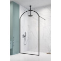 Kabina Prysznicowa Walk-In Volta II Czarny Lewy 10201016-54-56L Radaway