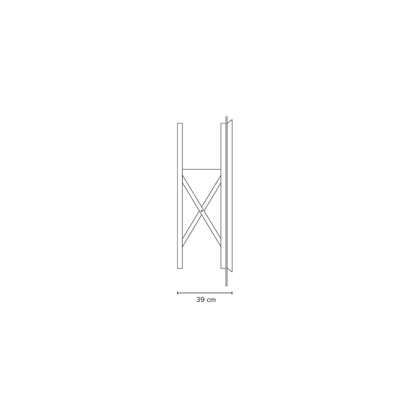 Lustro Wysuwane Ella 63x93cm Barwa Ciepła 101695 Miior