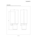 Szczotka Toaletowa Wisząca Modern Project Mosiądz Szczotkowany MP60620BSB Omnires