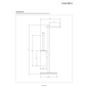Stojak Na Papier I Szczotkę Toaletową Modern Project Miedź MP60810CP Omnires