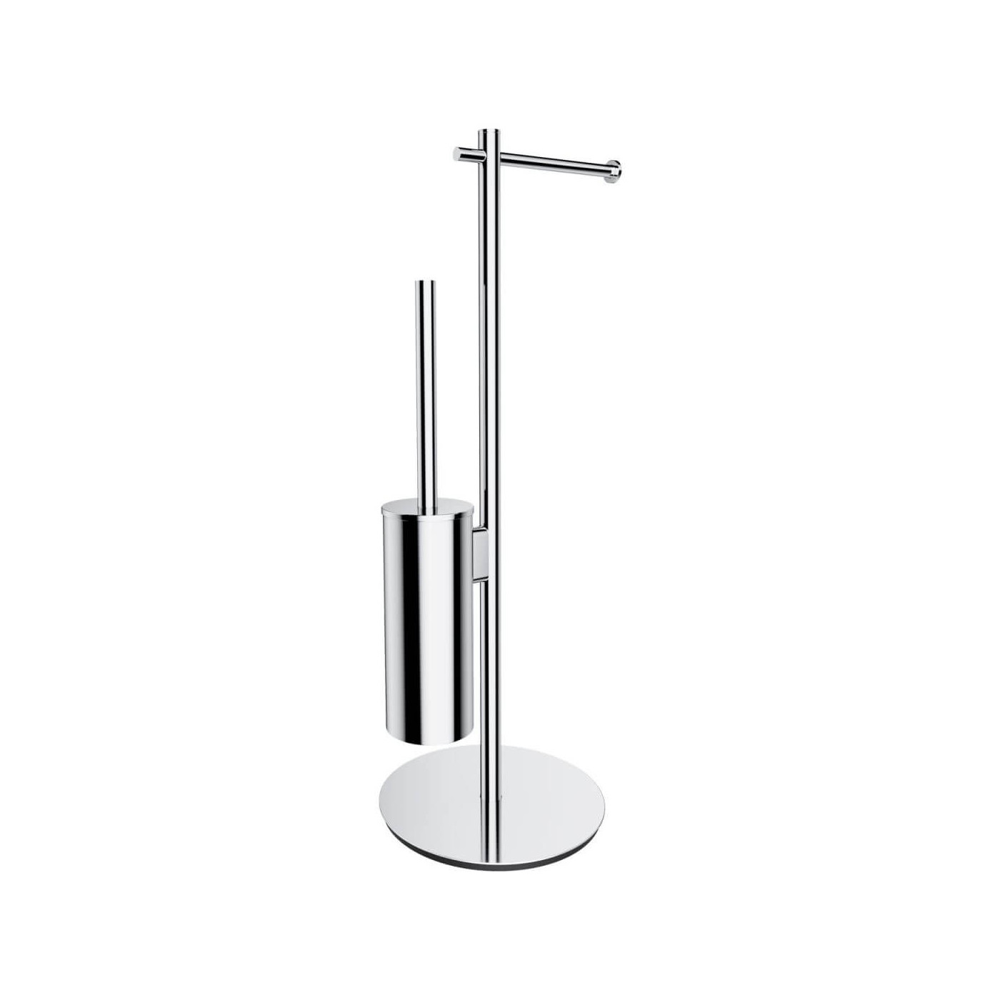 Stojak Na Papier I Szczotkę Toaletową Modern Project Chrom MP60810CR Omnires