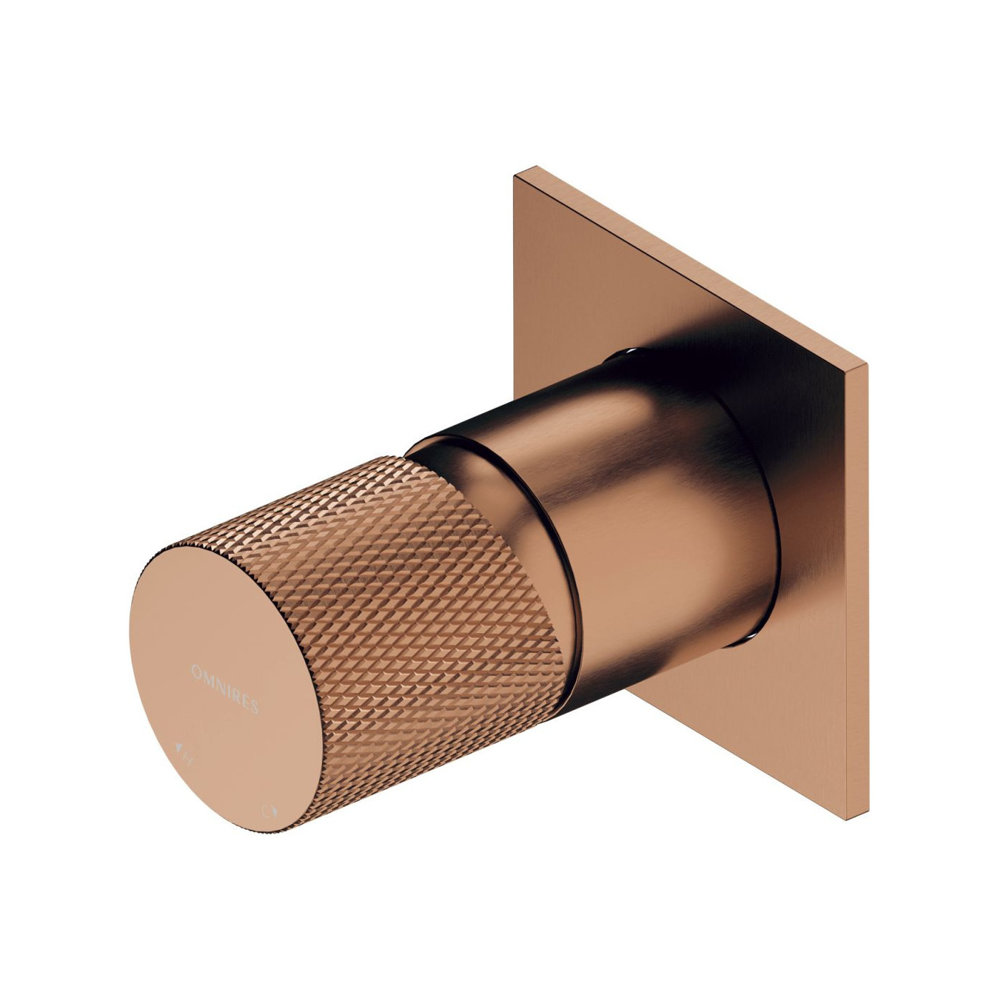 Bateria Prysznicowa Podtynkowa Contour Miedź Szczotkowana CT8045CPB Omnires