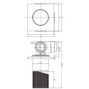 Bateria Prysznicowa Podtynkowa Contour Miedź Szczotkowana CT8045CPB Omnires