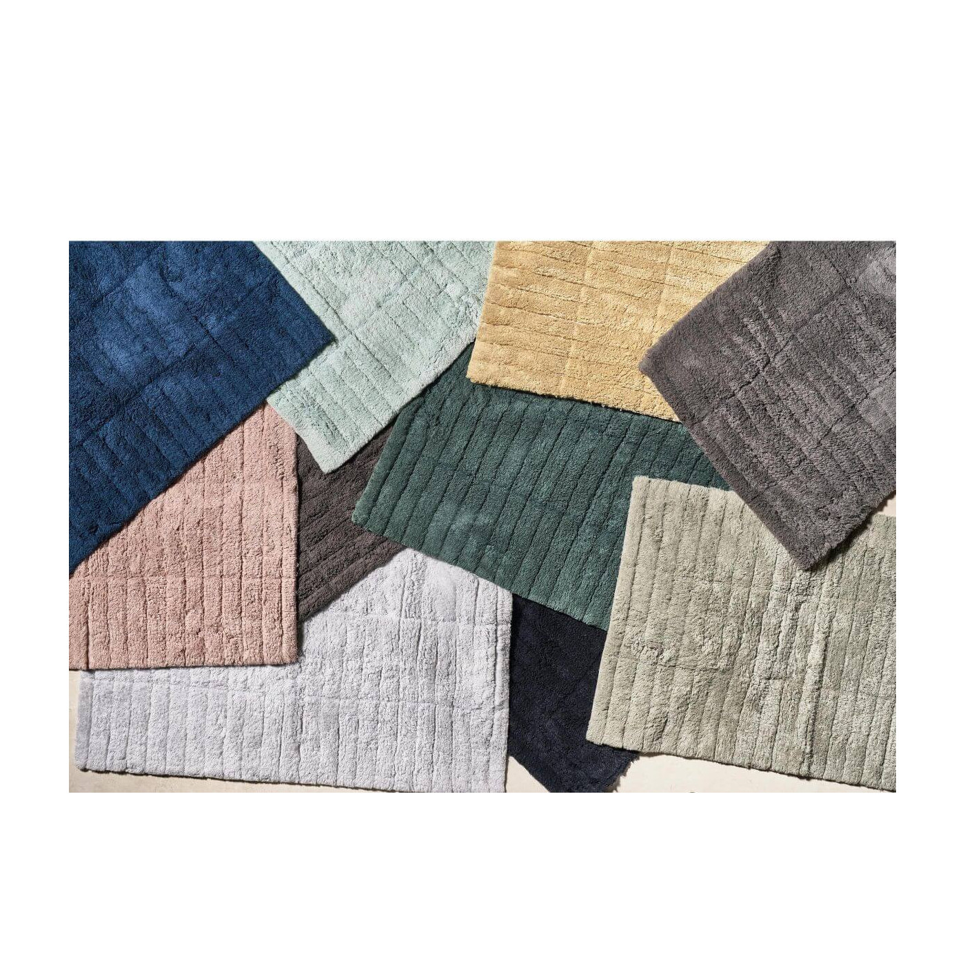 Dywanik Łazienkowy Tiles White 13535 Zone Denmark
