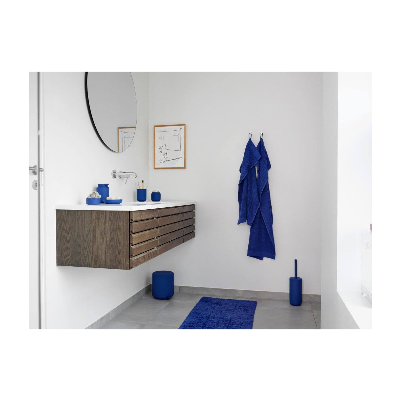 Haczyki Ścienne Magnetyczne Indigo Blue 2 Szt. 31998 Zone Denmark