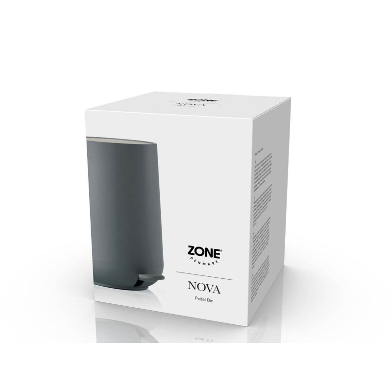 Kosz Łazienkowy Na Śmieci Nova Grey 331972 Zone Denmark
