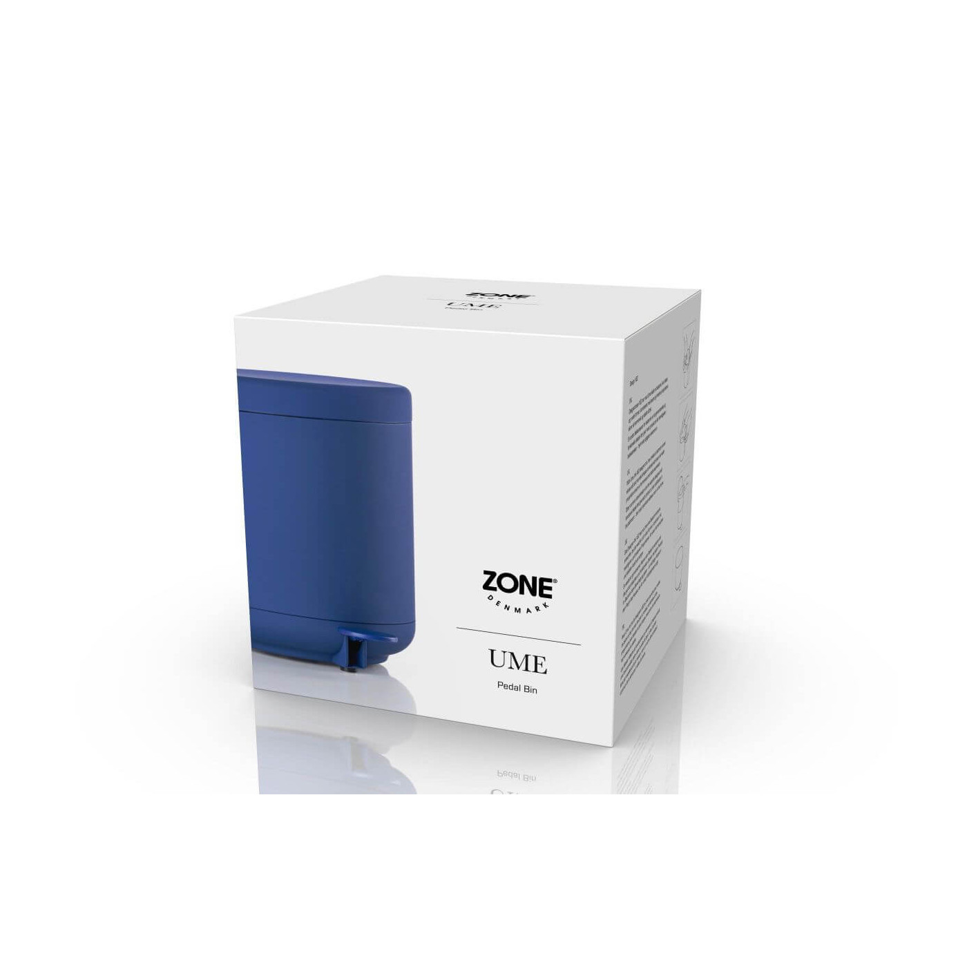 Kosz Łazienkowy Na Śmieci Ume Indigo Blue 31556 Zone Denmark